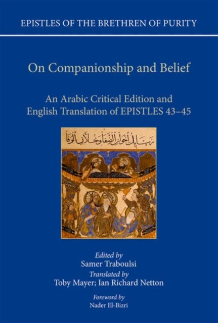 Book cover of: On Companionship and Belief. By: Toby Mayer