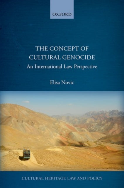 Book cover of: Concept of Cultural Genocide. By: Elisa Novic