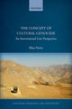 Book cover of: Concept of Cultural Genocide. By: Elisa Novic