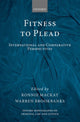 Book cover of: Fitness to Plead. By: Ronnie Mackay