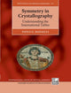 Book cover of: Symmetry in Crystallography. By: Paolo Radaelli