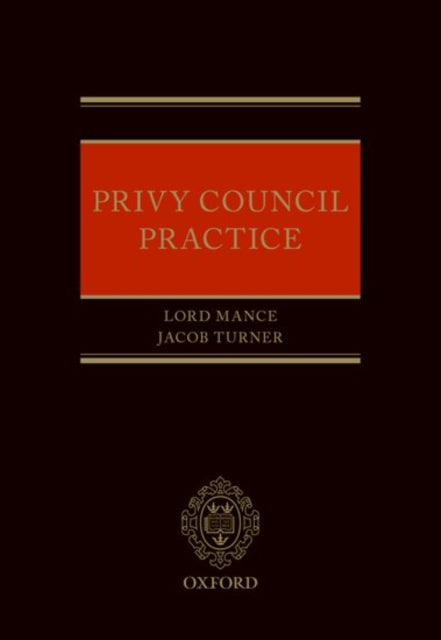 Book cover of: Privy Council Practice. By: Jonathan Mance