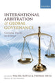 Book cover of: International Arbitration and Global Governance