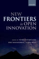 Book cover of: New Frontiers in Open Innovation. By: Henry Chesbrough