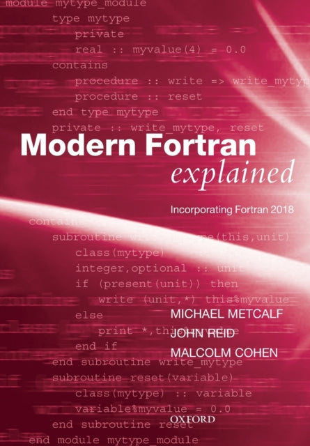 Book cover of: Modern Fortran Explained