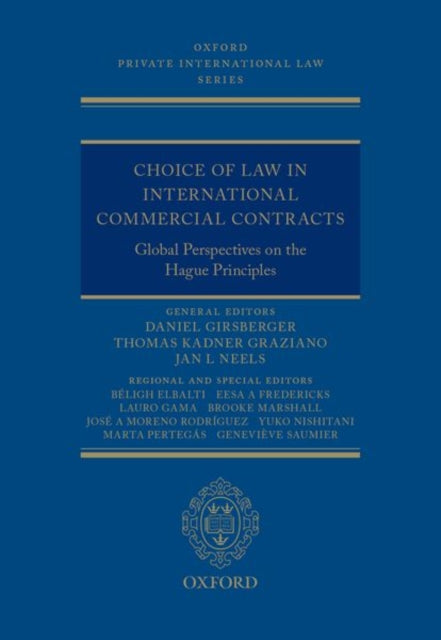 Book cover of: Choice of Law in International Commercial Contracts. By: Daniel Girsberger