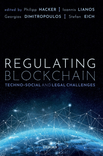 Book cover of: Regulating Blockchain. By: Ioannis Lianos