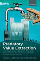 Book cover of: Predatory Value Extraction. By: William Lazonick