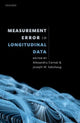 Book cover of: Measurement Error in Longitudinal Data. By: Alexandru Cernat