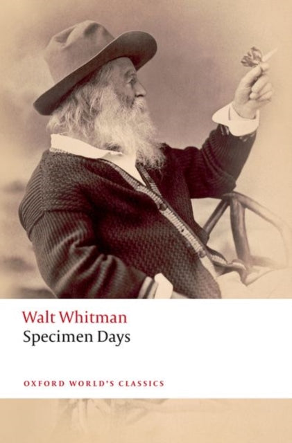Book cover of: Specimen Days. By: Walt Whitman