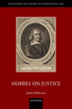 Book cover of: Hobbes on Justice. By: Johan Olsthoorn