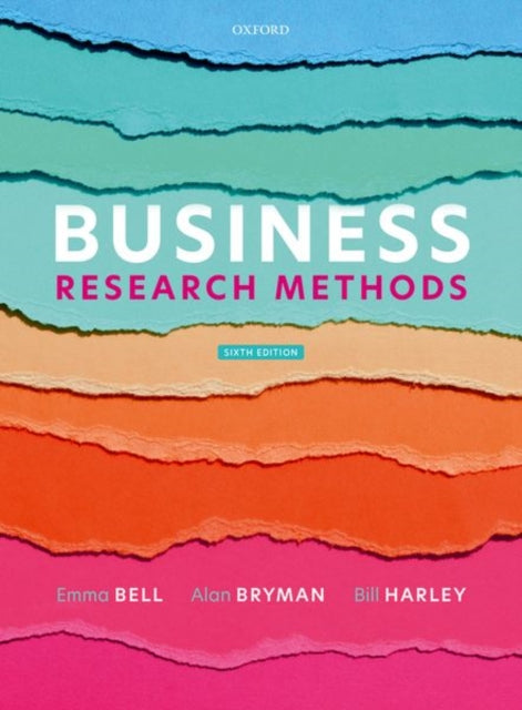 Business Research Methods 9780198869443 Emma Bell