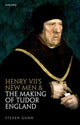 Book cover of: Henry VII's New Men and the Making of Tudor England. By: Steven Gunn