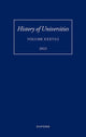 Book cover of: History of Universities: Volume XXXVI / 2. By: Mordechai Feingold