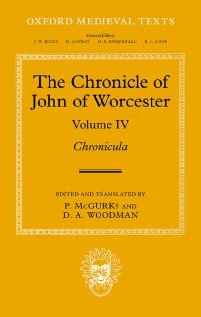 Book cover of: Chronicle of John of Worcester