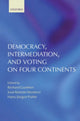 Book cover of: Democracy, Intermediation, and Voting on Four Continents