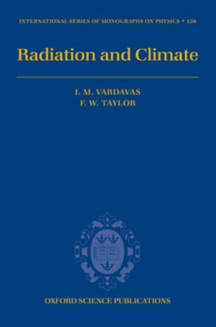 Book cover of: Radiation and Climate. By: Ilias Vardavas