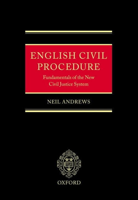Book cover of: English Civil Procedure. By: Neil Andrews