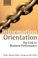 Book cover of: Information Orientation. By: Donald A. Marchand