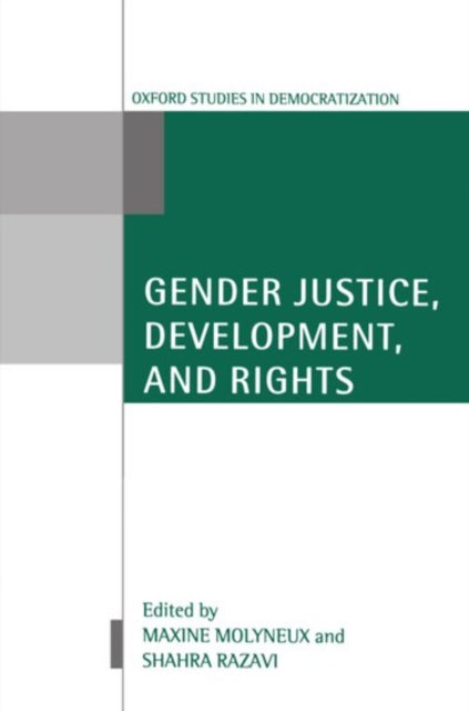 Book cover of: Gender Justice, Development, and Rights