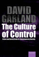 Book cover of: Culture of Control. By: David. Garland