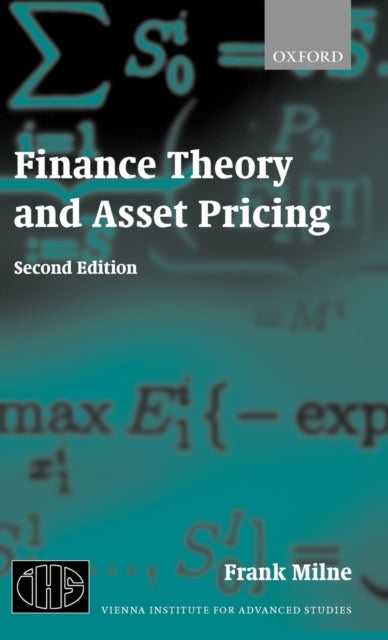 Book cover of: Finance Theory and Asset Pricing. By: Frank Milne