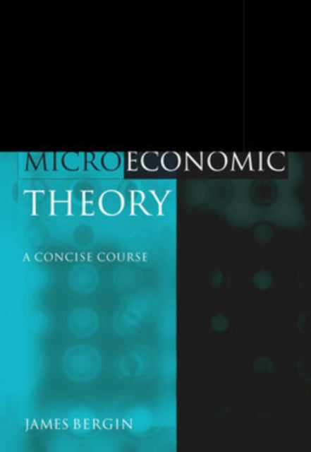 Book cover of: Microeconomic Theory. By: James Bergin