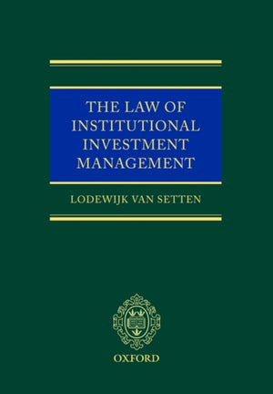 Law of Institutional Investment Management