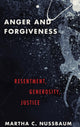Book cover of: Anger and Forgiveness. By: Martha Nussbaum