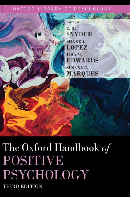 Book cover of: Oxford Handbook of Positive Psychology. By: C. R. Snyder