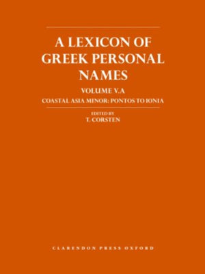Lexicon of Greek Personal Names