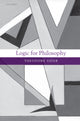 Book cover of: Logic for Philosophy. By: Theodore Sider