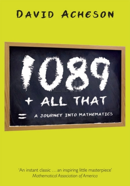 Book cover of: 1089 and All That. By: David Acheson