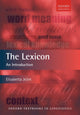 Book cover of: Lexicon. By: Elisabetta Ježek