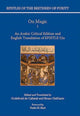 Book cover of: On Magic. By: Ikhwān al-Ṣafāʼ