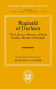 Book cover of: Reginald of Durham. By: Margaret Coombe