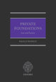 Book cover of: Private Foundations. By: Paolo Panico