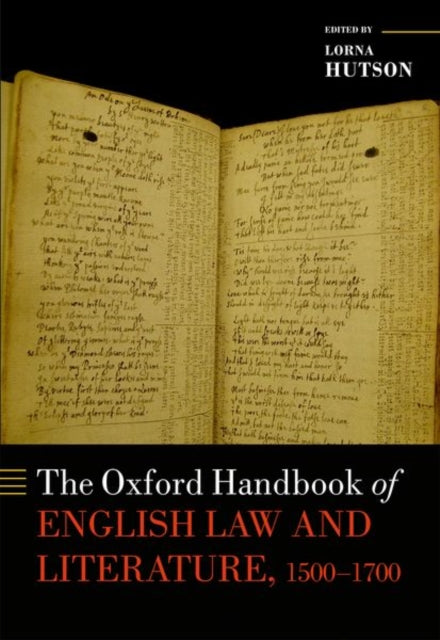 Book cover of: Oxford Handbook of English Law and Literature, 1500-1700. By: Lorna Hutson
