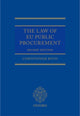 Book cover of: Law of EU Public Procurement. By: Christopher Bovis