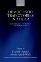 Book cover of: Democratic Trajectories in Africa