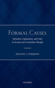 Book cover of: Formal Causes. By: Michael T. Ferejohn