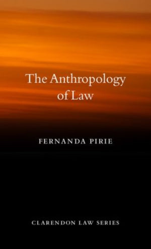 The Anthropology of Law