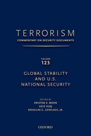 TERRORISM: COMMENTARY ON SECURITY DOCUMENTS VOLUME 123