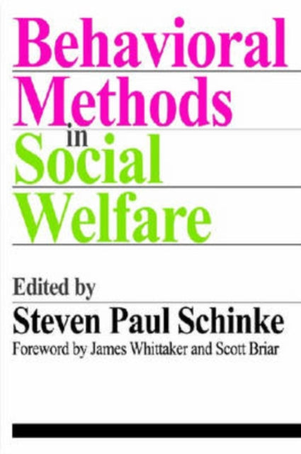 Book cover of: Behavioral Methods in Social Welfare