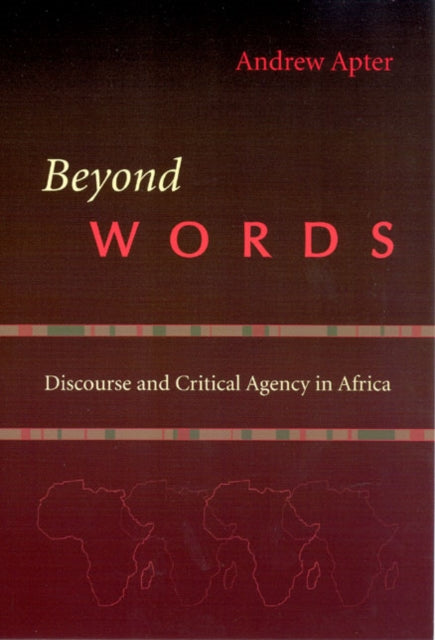 Book cover of: Beyond Words. By: Andrew Apter