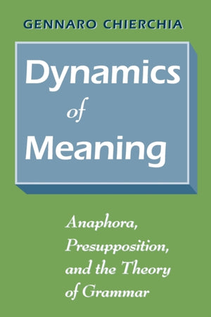 Dynamics of Meaning