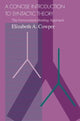 Book cover of: Concise Introduction to Syntactic Theory