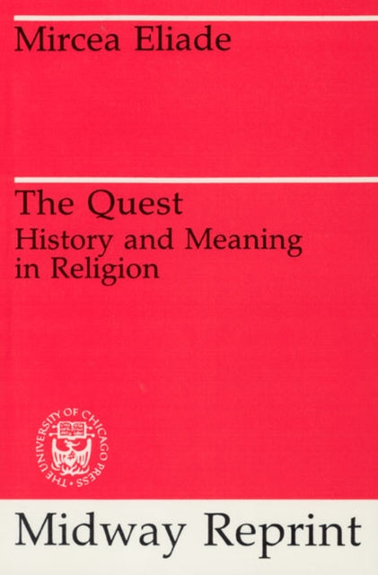 Book cover of: Quest. By: Mircea Eliade
