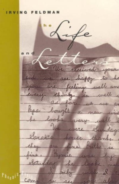 Book cover of: Life and Letters