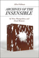Book cover of: Archives of the Insensible. By: Allen Feldman